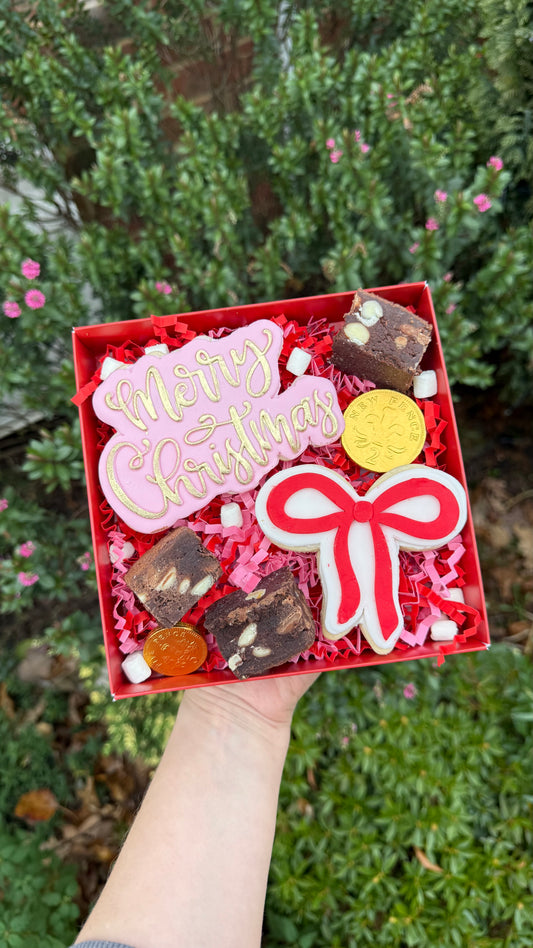 Brownie and Sugar Cookie Treat Box